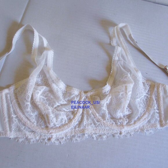 32DDD/S VICTORIA SECRET Dream Angels Unlined Plunge Bra Set String Bikini Panty - Picture 7 of 12